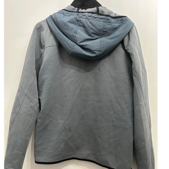 Cast Iron Blue Grey Down Puffer Jacket Premium Dutch Designer Winter - Picture 4 of 5